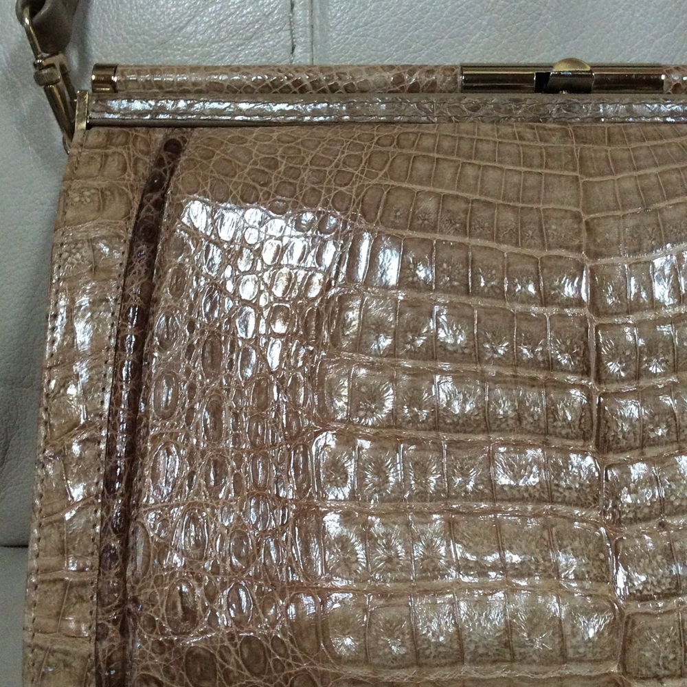 Vintage Alligator Handbag